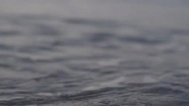 dalgalar deniz kumlu bir plaj üzerinde rulo