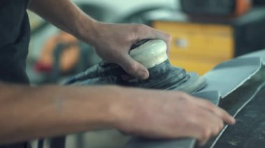 Araba mekanik zımparalama araba