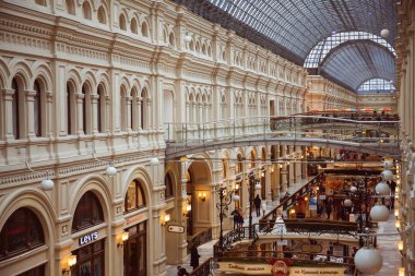 Moskova. TSUM. Büyük shop.28.10.2016