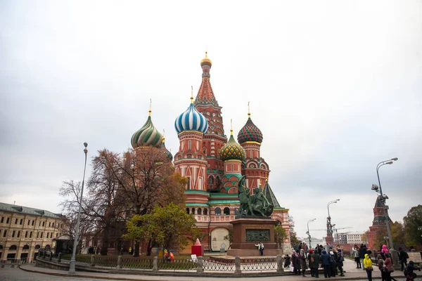 Μόσχα Κόκκινη Πλατεία Πρωτεύουσα Της Ρωσίας — Φωτογραφία Αρχείου