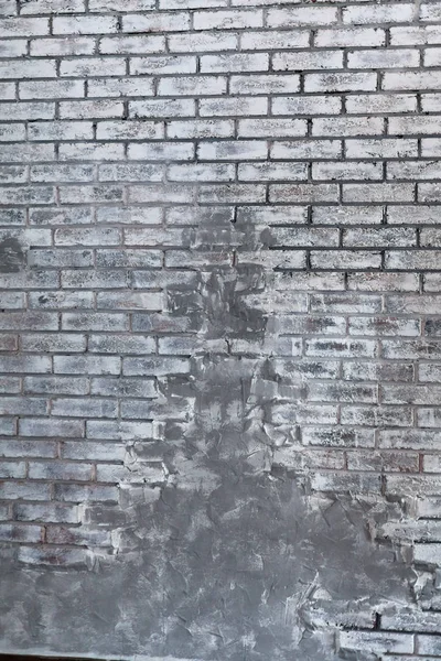 Background Brick Wall Gray Brick — Free Stock Photo