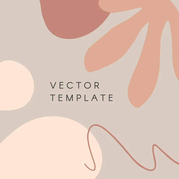 Modern Vektor Illusztráció Kézzel Rajzolt Szerves Formák Textúrák Grafikai Elemek — Stock Vector