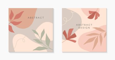 Elle çizilmiş organik şekillere, çiçeklere ve bitkilere sahip bir dizi modern vektör çizimleri. Sosyal medya paylaşımları ve hikayeleri, afişler, markalaşma tasarımı, kapsamaktadır.