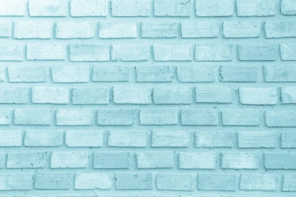 Niebieski Biały Ceglany Mur Tekstura Tło Lub Tapeta Streszczenie Farba — Zdjęcie stockowe