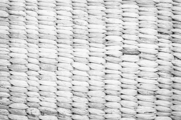 Ξύλινη Σανίδα Μπαμπού Λευκό Υφή Φόντου Ξύλινο Τείχος Ζωγραφισμένα Όλα — Φωτογραφία Αρχείου