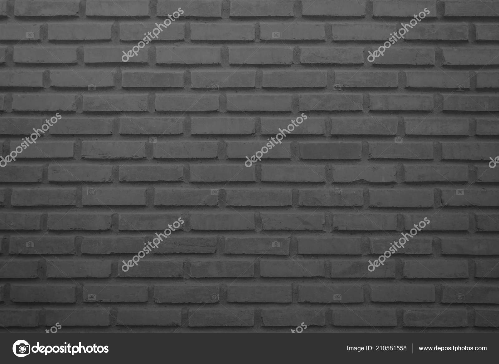 Black Grey Brick Wall Texture Background Brickwork Stonework