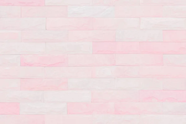 Roze Bakstenen Muur Textuur Achtergrond Metselwerk Stenen Vloeren Interieur Rock — Stockfoto