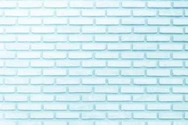 Mavi ve beyaz tuğla duvar doku arka plan. Tuğla veya döşeme iç rock eski desen taş temizlemek beton ızgara düzensiz tuğla tasarım yığını. 