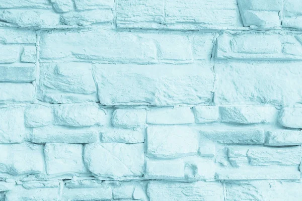 Pastelowy Niebieski Cegły Ściany Tekstura Tło Wnętrza Szary Cement Beton — Zdjęcie stockowe