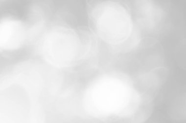 Soyut Beyaz Bokeh yumuşak arka plan bulanık doğa bulanık ışıkla parıldayan vintage tarzı sıcak pastel parti ve serin renkli ufuk daire soluk. Tatil kartı için parlak kopya alanı. 