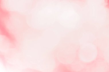 Soyut pembe Bokeh yumuşak arka plan bulanık doğa bulanık ışıkla parıldayan vintage tarzı sıcak pastel parti ve serin renkli ufuk daire soluk. Tatil kartı için parlak kopya alanı. 