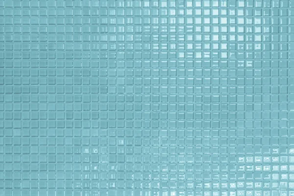 Blå Keramik Kakel Och Klinker Abstrakt Bakgrund Design Geometriska Mosaik — Stockfoto