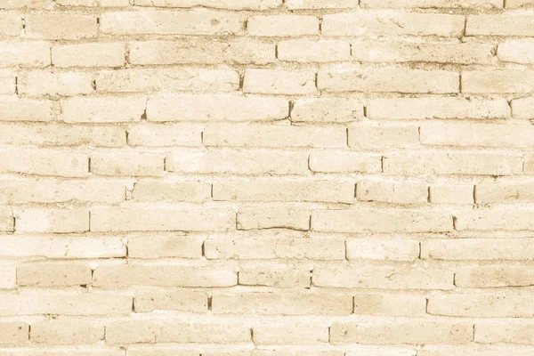 Cremefarben Und Braun Backstein Wandkunst Beton Oder Stein Textur Hintergrund — Stockfoto