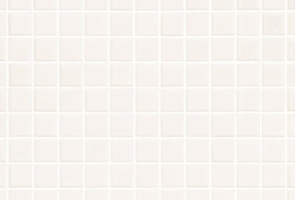 Wit Crème Keramische Wand Vloer Tegels Abstracte Achtergrond Geometrische Mozaïek — Stockfoto