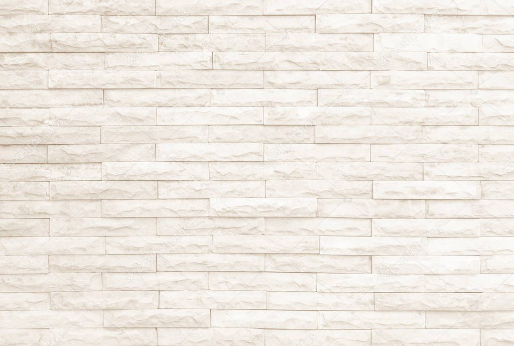 Seamless Cream Pattern Decorative Brick Sandstone Wall Surface