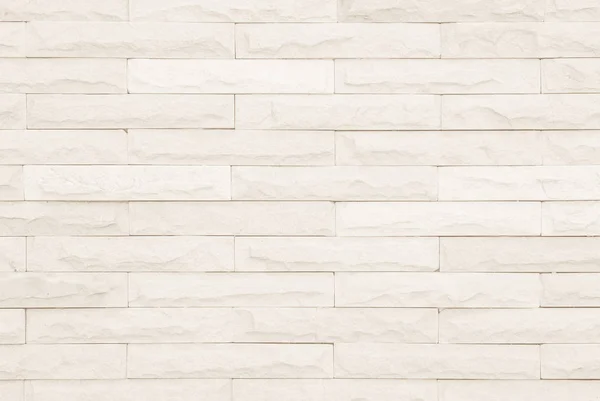 Grädde och vitt tegel vägg textur bakgrund. — Stockfoto