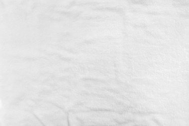 Beyaz pamuklu havlu şablon kumaş kadar mock