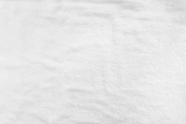 Toalha de algodão branco mock up tecido modelo — Fotografia de Stock