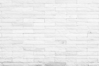Duvar beyaz tuğla doku arka plan. 