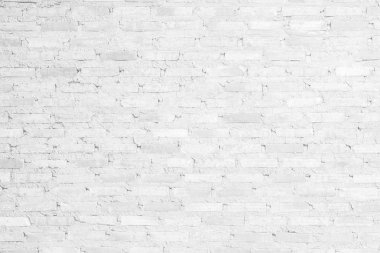 Duvar beyaz tuğla duvar doku arka plan. Tuğla veya taş işçilik