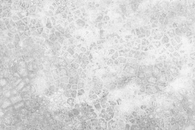 Gri çimento eski yüzey zekâ ile kaplı grunge beton duvar