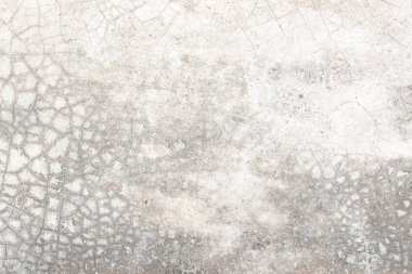 Gri çimento eski yüzey zekâ ile kaplı grunge beton duvar