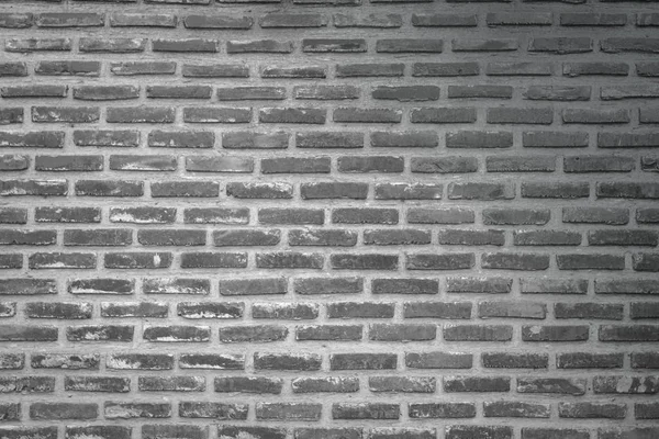 Abstracte muur zwarte baksteen muur textuur achtergrond patroon, baksteen — Stockfoto