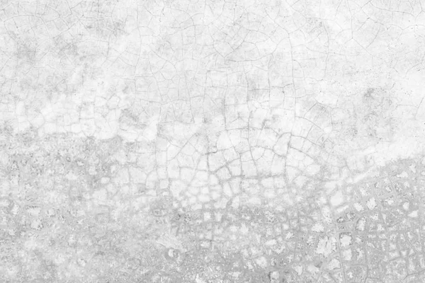 Γκραντζ τοίχο τσιμεντένιο σκεπαστό με γκρι τσιμέντο παλιά επιφάνεια με ρωγμή στο βιομηχανικό κτίριο, μεγάλη για το σχεδιασμό και την υφή φόντο σας. Μαύρο και άσπρο σπασμένη υφή δαπέδου vintage έννοια. — Φωτογραφία Αρχείου