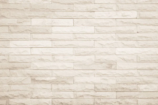 地下鉄の部屋で壁クリームレンガ壁テクスチャの背景。レンガ造りの石工インテリア、岩古いきれいなコンクリートグリッド不均一抽象的なレンガタイルのデザイン、水平建築壁紙. — ストック写真