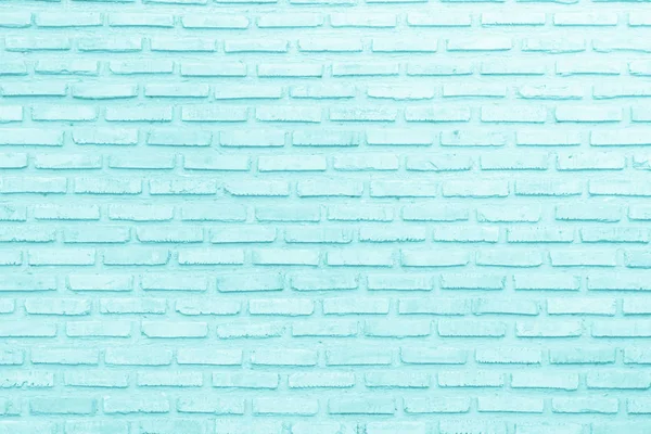 Streszczenie pastel niebieski i biały ceglana ściana tekstura tło przed ślubem. Cegły lub kamienia piękne podłogi w stylu Rock czysty betonu siatka nierówne cegły, projekt styl teen. — Zdjęcie stockowe