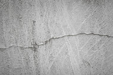 Gri çimento eski yüzey zekâ ile kaplı grunge beton duvar