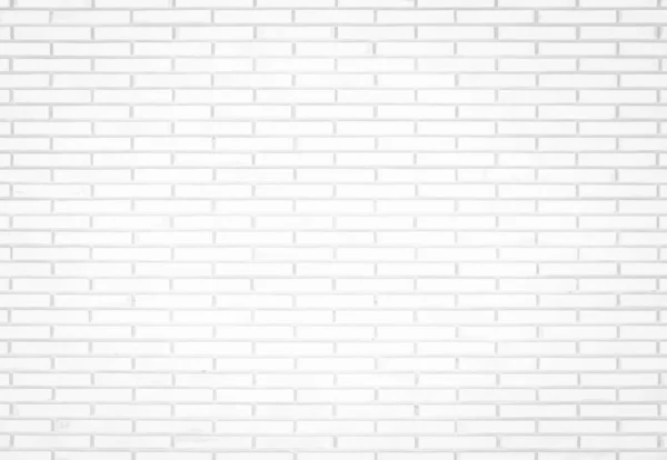 Empty White Brick Wall White Brick Wall Texture Background Room — Stock Photo, Image