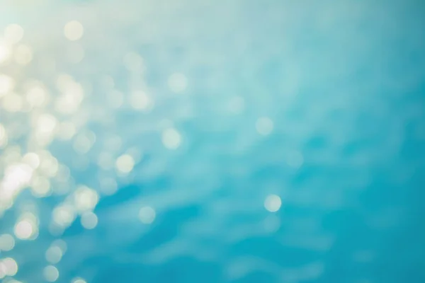 Oberfläche Des Blauen Swimmingpools Hintergrund Des Wassers Schwimmbad Simulieren Sie — Stockfoto