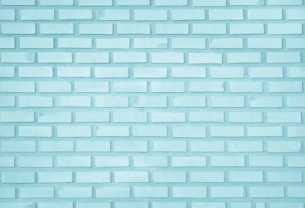 Fundo Vazio Ampla Textura Parede Tijolo Azul Calmo Branco Azulejo — Fotografia de Stock