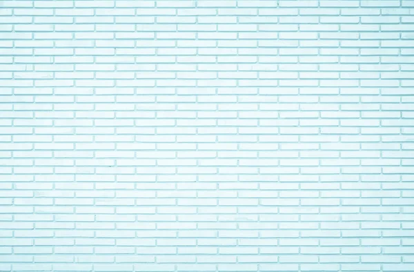 Puste Tło Szeroki Niebieski Cegły Ściany Tekstury Spokojne Białe Płytki — Zdjęcie stockowe