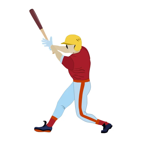 Baseball melhor ilustração vetorial em estilo plano — Vetor de Stock