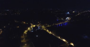 Güzel hava shot gece şehir