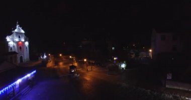 Güzel hava shot gece şehir