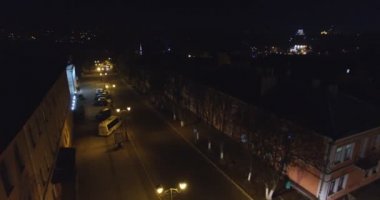 Güzel hava shot gece şehir