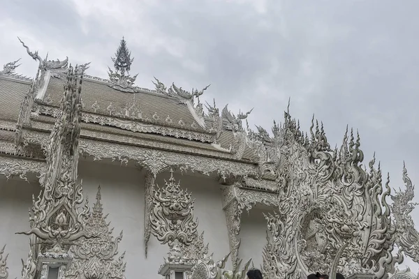 Wat Ронг Khun, відомий як білий храму, Таїланд — стокове фото
