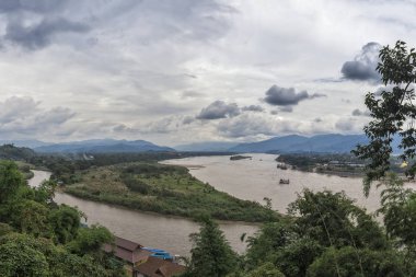 Mekong Nehri, Chiang Rai il altın üçgen