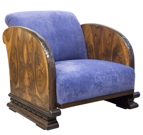 Klasik Sanat deco sandalyeleri beyaz arkaplanda izole edildi