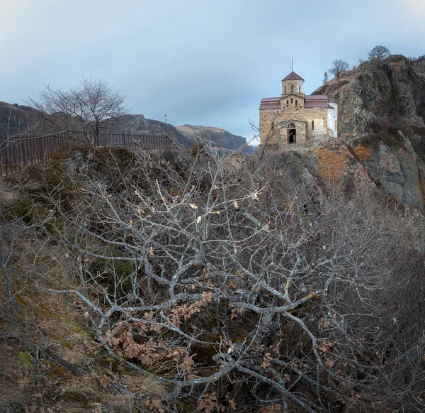 Templo Shoaninsky Século Mais Antiga Igreja Cristã Rússia Karachay Cherkessia — Fotografia de Stock