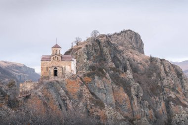 10 yüzyıla Shoaninsky Tapınağı, Rusya, Karaçay-çerkez Cumhuriyeti, Kafkasya'da en eski Hıristiyan Kilisesi