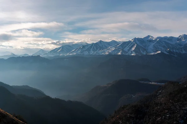 Cordilleras Karachay Cherkessia Amanecer —  Fotos de Stock
