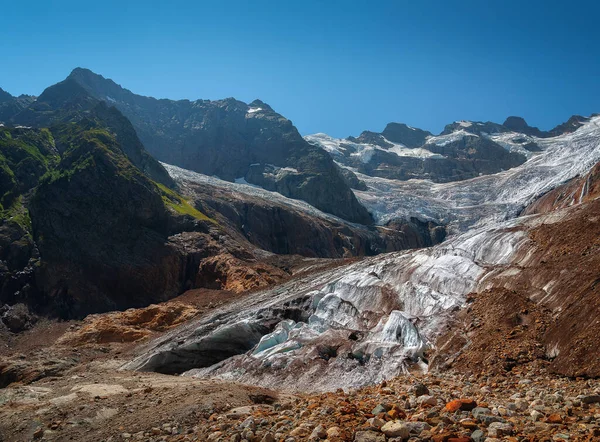 Montagne Alibek Glacier Alibek Août 2020 — Photo