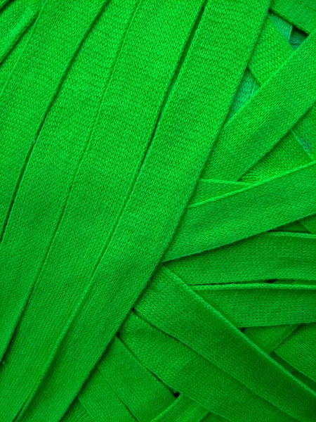 Textura plana, fitas verdes multicoloridas — Fotografia de Stock