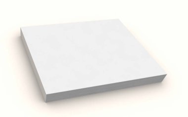 Nötr arka plan, boş kitap şablonu 