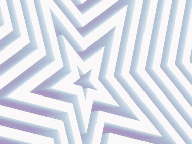 Arka ışık geometrik plan yıldız şekillerle