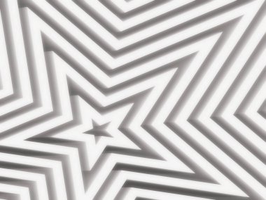 Arka ışık geometrik plan yıldız şekillerle